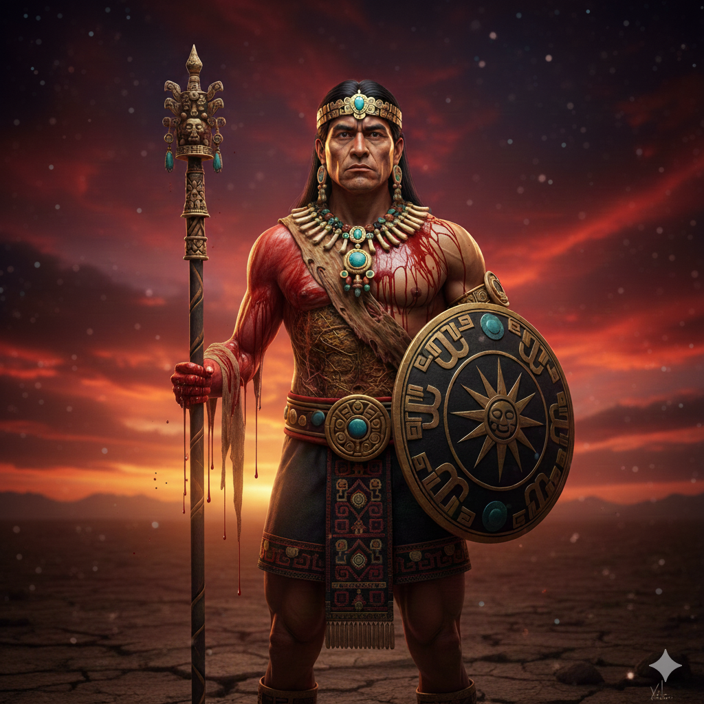 Xipe Tótec dios mexica con la piel desollada